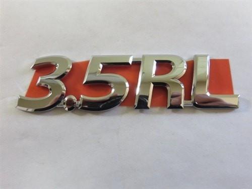 Acura RL Logo - New 1996 2004 Acura 3.5 RL Rear Trunk Chrome Name Plate Emblem