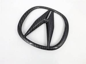 Acura RL Logo - Acura MDX RDX RL RLX TLX Carbon Fiber Grille Emblem Badge OEM Front ...