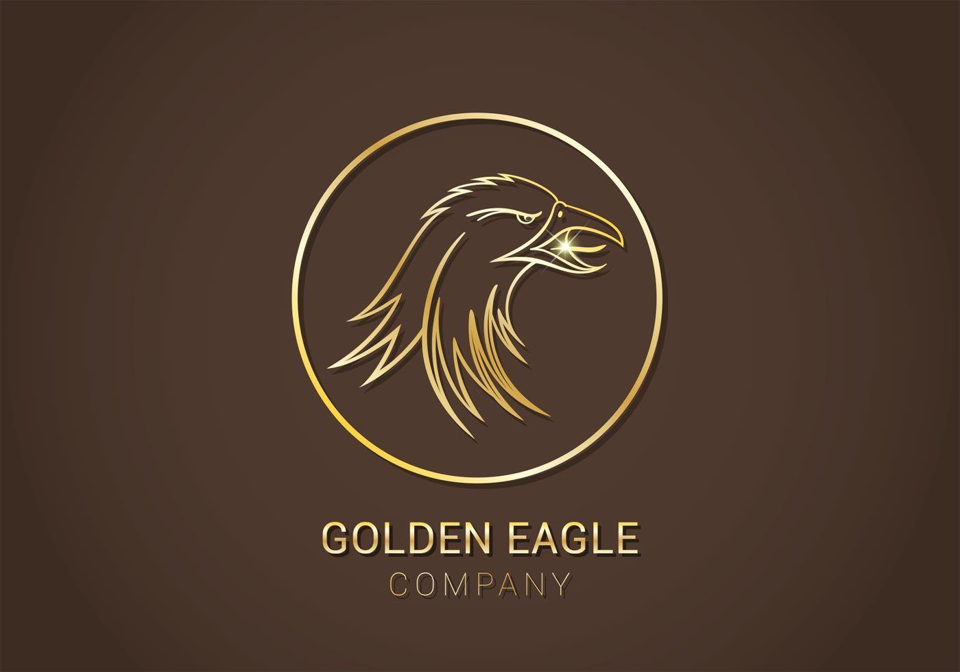 Gold Brown Company Logo - Golden eagle company Logos