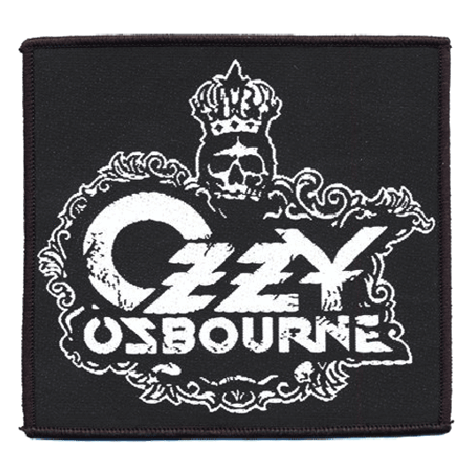 Ozzy Logo - OZZY OSBOURNE Logo (Woven Patch) | Postarmagedon Metal Distribution ...