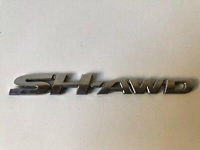 Acura RL Logo - 06 07 08 Acura Rl Sh Awd Rear Trunk Lid Chrome Emblem Logo Sign