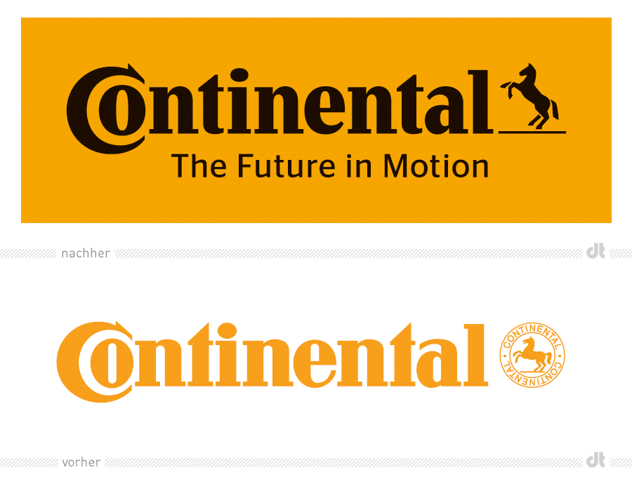 Continental Logo - Continental erhält neues Logo – Design Tagebuch