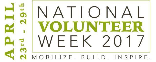 National Volunteer Month Logo - How to recognize Volunteers with an Engraved Brick