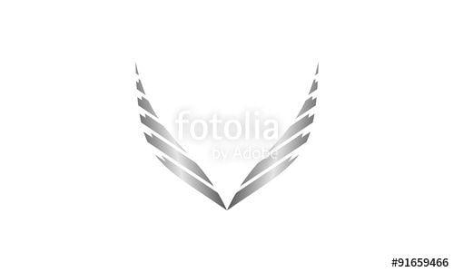 Hawk Wing Logo - eagle, hawk, phoenix, wing, vector, logo, design,