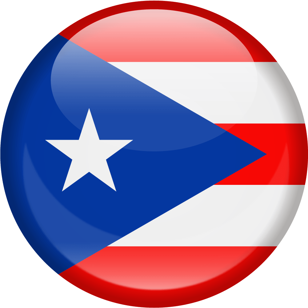 Blue Square White Star Logo - Download HD Puerto Rico Star In Blue Square Transparent PNG