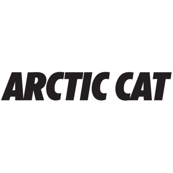 Arctic Cat Logo - Arctic Cat Text Arctic Cat Logo 6 12 24 36 Decal Sticker - Black ...