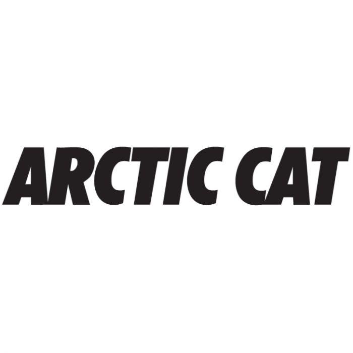 Arctic Cat Logo - Arctic Cat Text Arctic Cat Logo 6 12 24 36 Decal Sticker - Black ...