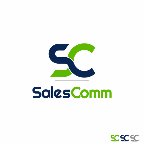 SC Logo - Create a detailed SC (for SalesComm) that is complex and creative