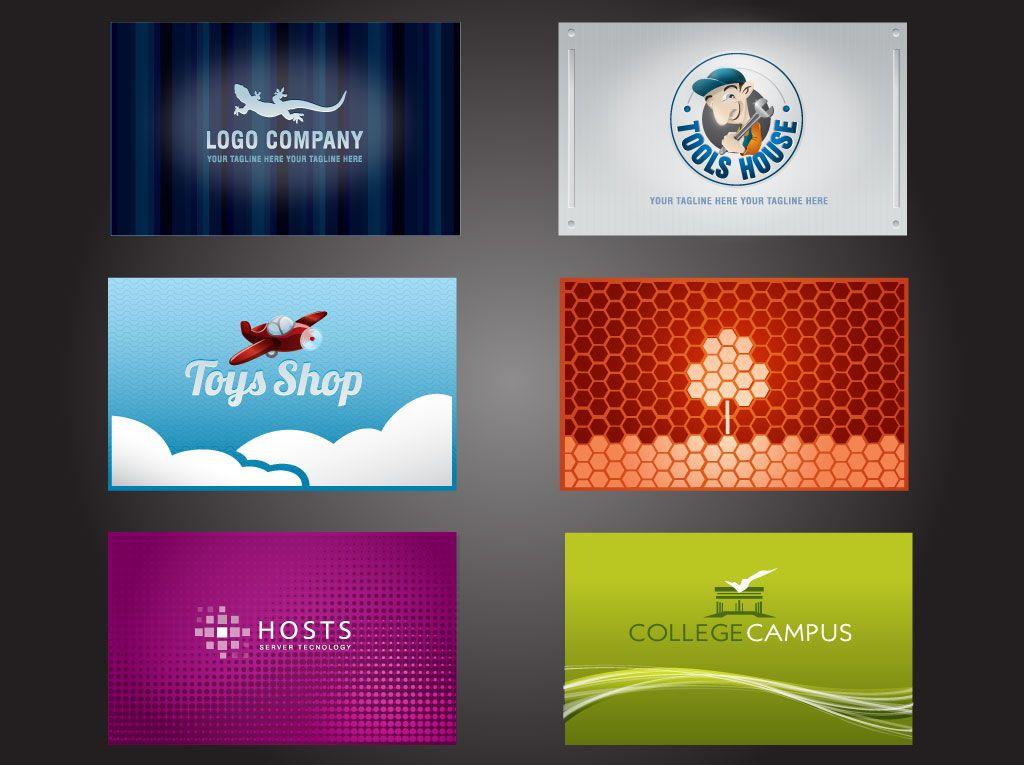 Business Card Logo - Business Card Logo Pack Vector Art & Graphics | freevector.com