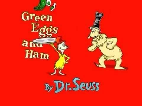 Green Eggs and Ham Living Books Logo - Living Books: Green Eggs and Ham Intro - YouTube