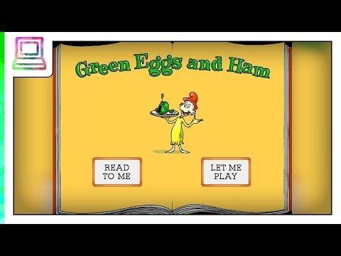 Green Eggs and Ham Living Books Logo - Living Books – Green Eggs And Ham (Read To Me) | Greenlifey