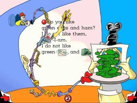 Green Eggs and Ham Living Books Logo - A Prototype Version of the Green Eggs and Ham Demo! - YouTube