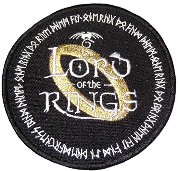 4 Rings Logo - Lord Of The Rings Ring Logo 4 Diameter Embroidered