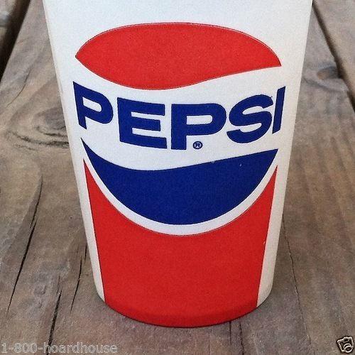 1960s Pepsi Logo - PEPSI COLA PAPER CUP 1960s
