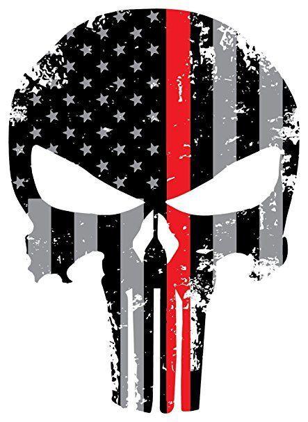 Lines Red Y Logo - Punisher Red Line Skull 5.5 x 4 Inch Tattered Subdued Us Flag ...