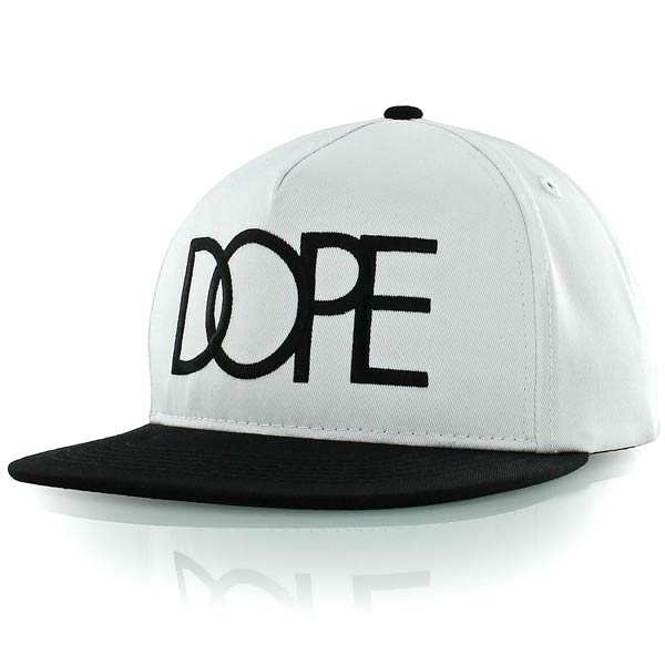 Dope Clothing Logo - Dope 2D Logo Snapback white bei KICKZ.com