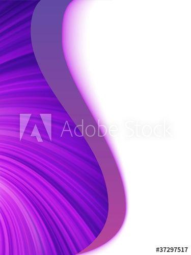 Purple with White Waves Logo - Fiolet purple and white wave burst. EPS 8 this stock vector
