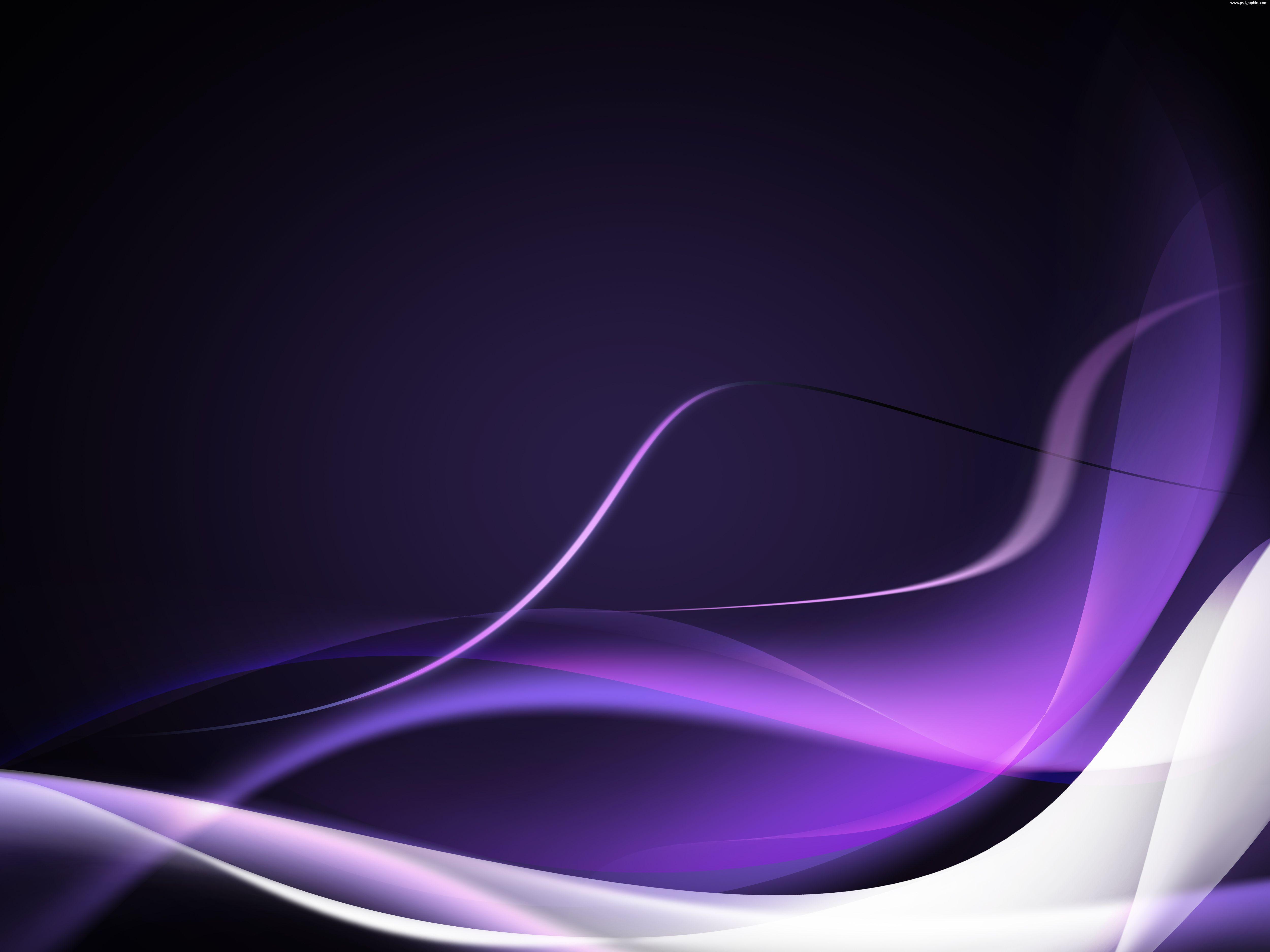 Purple with White Waves Logo - Purple waves background