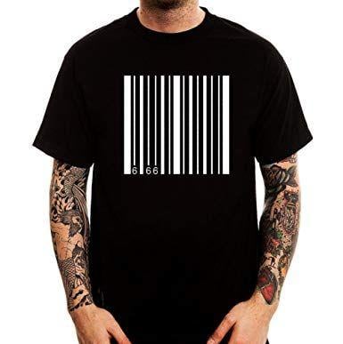 Dope Clothing Logo - Devil Barcode Logo Dope Men's Cotton Black T-Shirt: Amazon.co.uk ...