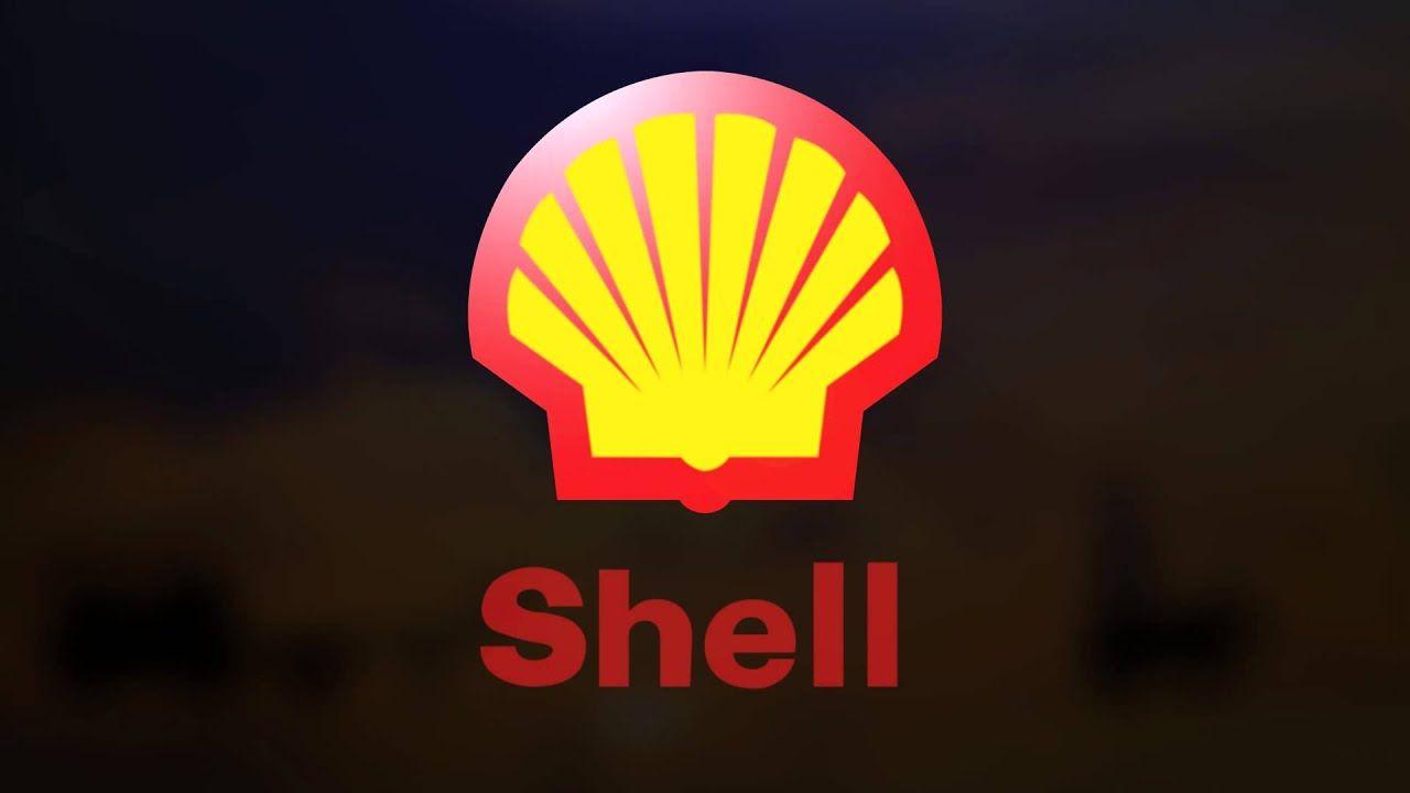 Red and Yellow Shell Logo - Shell Logo Animation