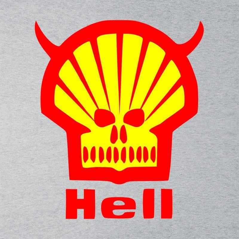 Red and Yellow Shell Logo - Hell Shell Logo. Cloud City 7