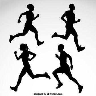 Runner Woman Logo - Running Vectors, Photos and PSD files | Free Download