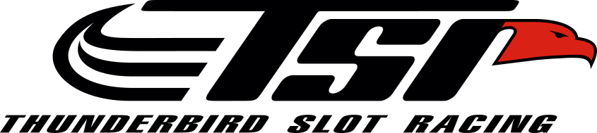 Race Car Parts Logo - Thunderbird Slot Racing Cars, Sets and Parts Online