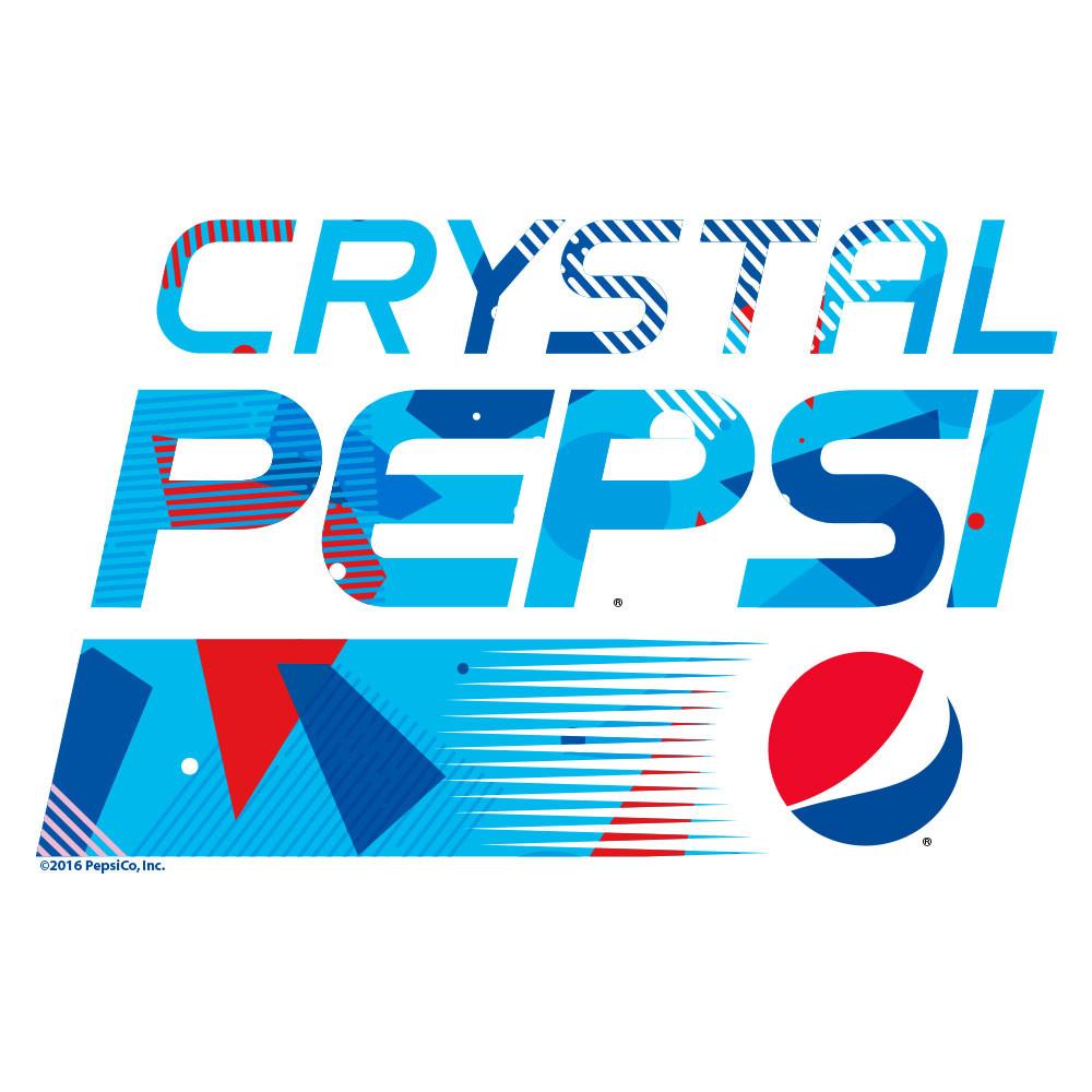 Pepsi Throwback Logo - Crystal Pepsi Throwback Logo – Tee Luv