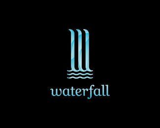 Waterfall Logo - Waterfall Designed