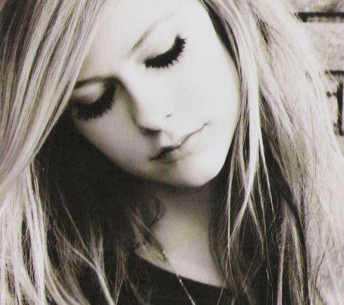 Avril Lavigne Black and White Logo - adorable, avril lavigne, b&w, beautiful, black & white - inspiring ...