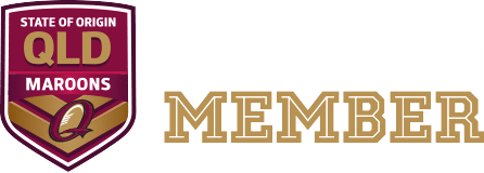 QLD Maroons Logo - Maroon Member