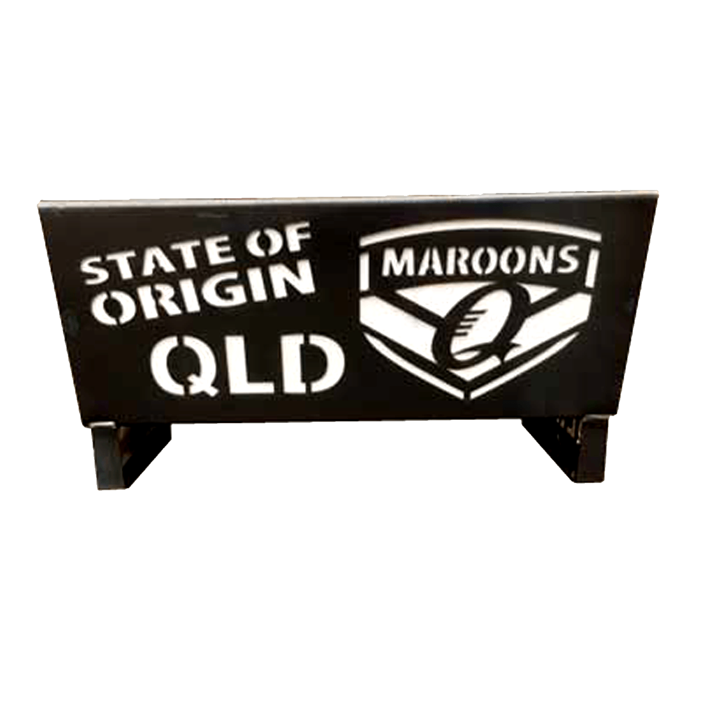 QLD Maroons Logo - QLD State Of Origin - Custom FirepitsCustom Firepits