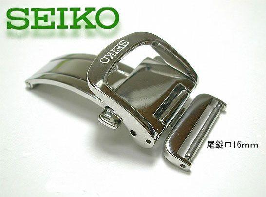 Seiko Logo - moon jewely F: Buckle width 16 mm Seiko D buckle push SEIKO logo ...
