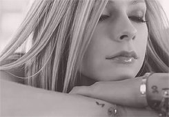 Avril Lavigne Black and White Logo - Avril lavigne black and white singer GIF on GIFER - by Kegamand