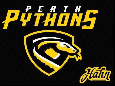 Python Sports Logo - Perth Pythons Logo by Greg Hahn | Sports logo's | Logos, Sports logo ...