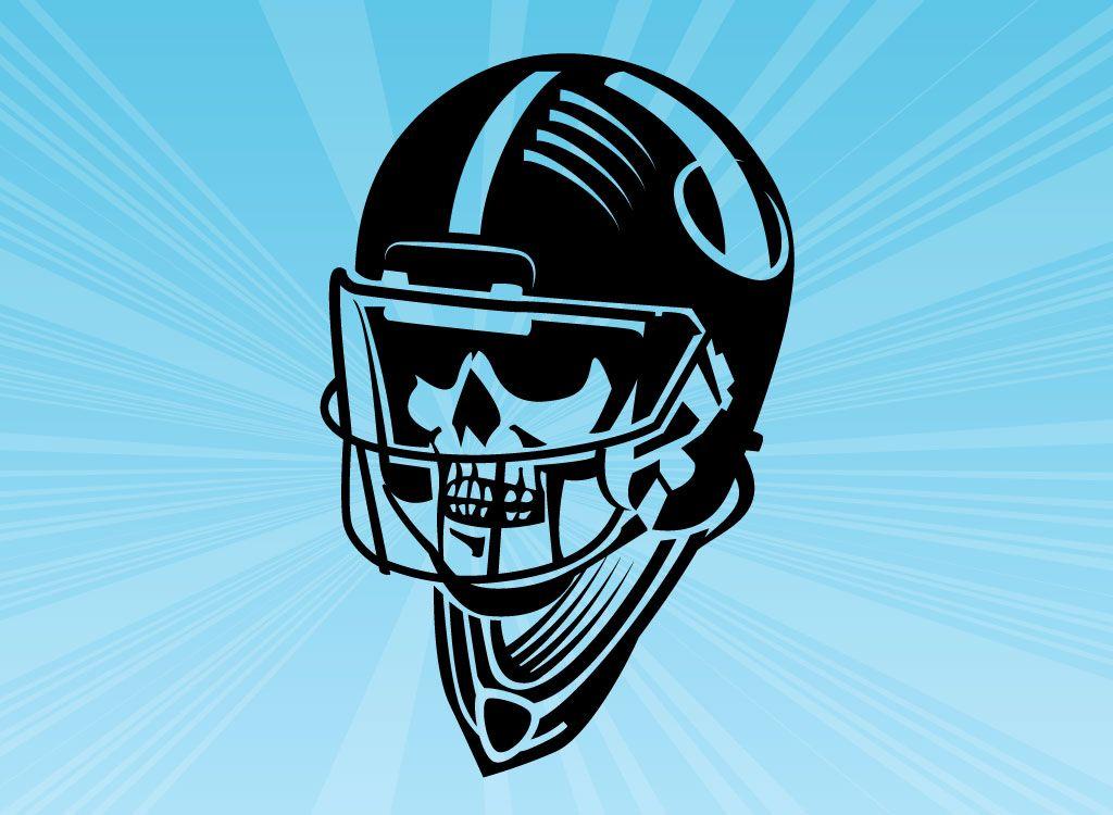 Cool Football Logo - American Football Skull Logo