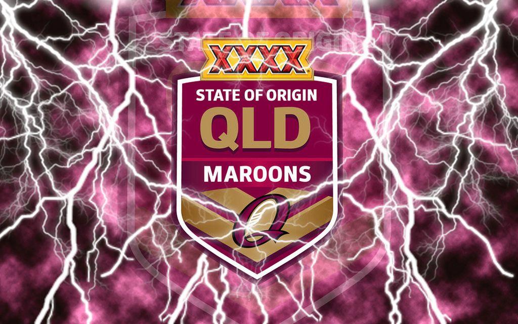 QLD Maroons Logo - Queensland Maroons Lightning Wallpaper by Sunnyboiiii | Flickr
