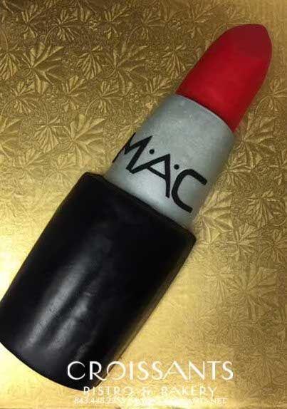 Mac Lipstick Logo - Girly - MAC Lipstick- with logo - Croissants Myrtle Beach Bistro ...