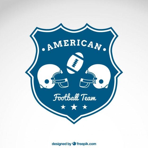 Cool Football Logo - American football team emblem Vector | Free Download