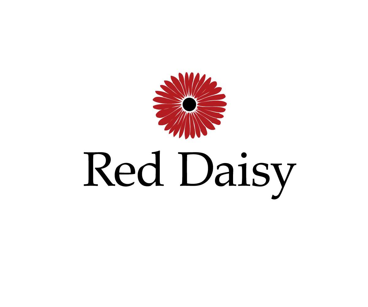Red Daisy Logo - Playful, Personable, Health Logo Design for Red Daisy *could also
