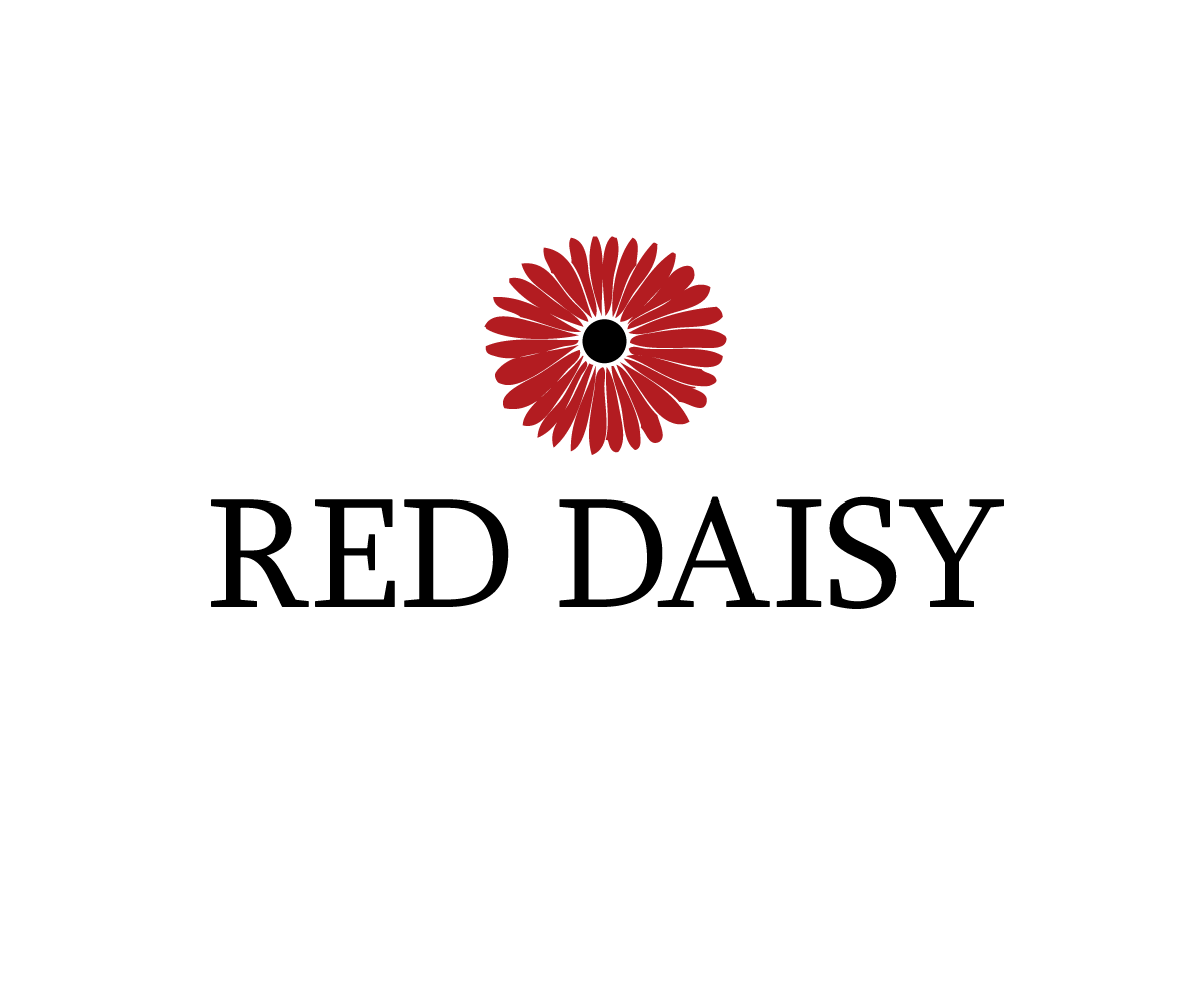 Red Daisy Logo - Playful, Personable, Health Logo Design for Red Daisy *could also ...