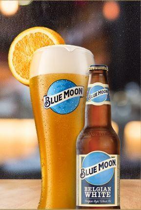 Blue Moon Lager Logo - Blue Moon Brewing Co - Blue Moon Belgian White - Passion Vines