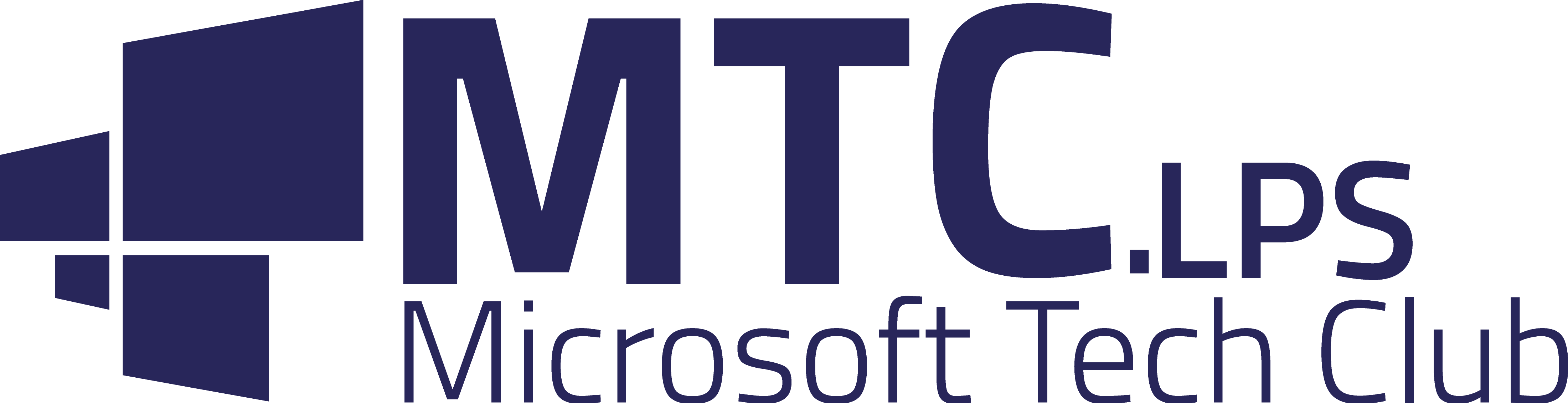 Microsoft Tech Logo - MTC LPS - Microsoft Tech Club Main page