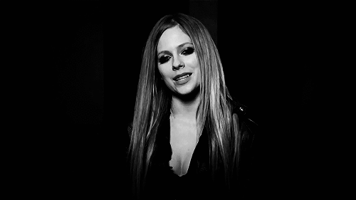 Avril Lavigne Black and White Logo - Black and white avril lavigne GIF on GIFER - by Mavemand