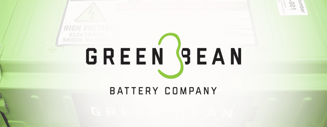 Hybrid Battery Logo - Green Bean Battery. Reconditioned Hybrid Battery Company
