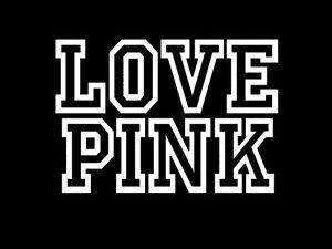Victoria's Secret Pink Black Logo - victoria's secret pink logo black background - Google Search | DIY ...