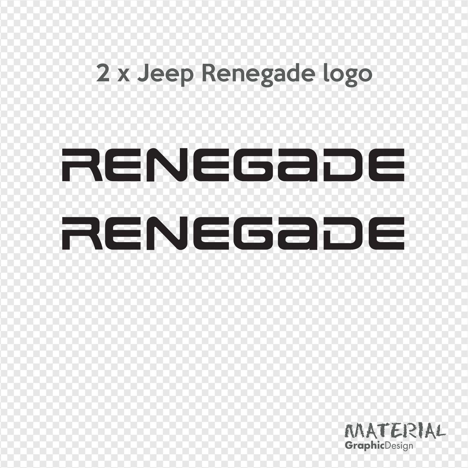 Jeep Wrangler X Logo - 2X JEEP RENEGADE logo Sticker Decal - WRANGLER SAHARA RUBICON X CAR ...