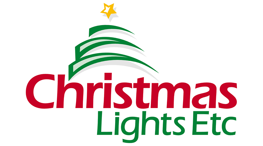 Christmas Lights Logo - Christmas Lights Etc Logo Vector - (.SVG + .PNG)