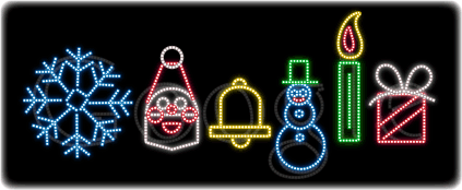 Christmas Lights Logo - Christmas 2011 Logos From Google, Yahoo, Bing, Ask.com & Others