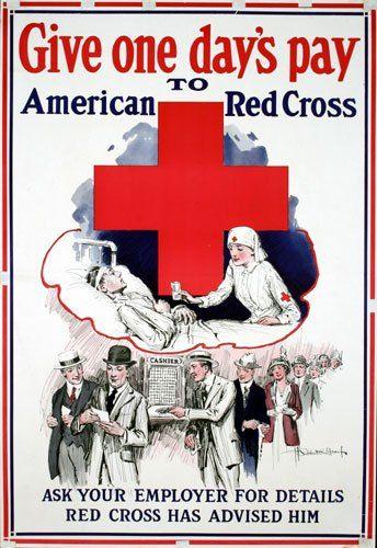 1881 Red Cross Logo - Today in History: American Red Cross founded in 1881. Vintage